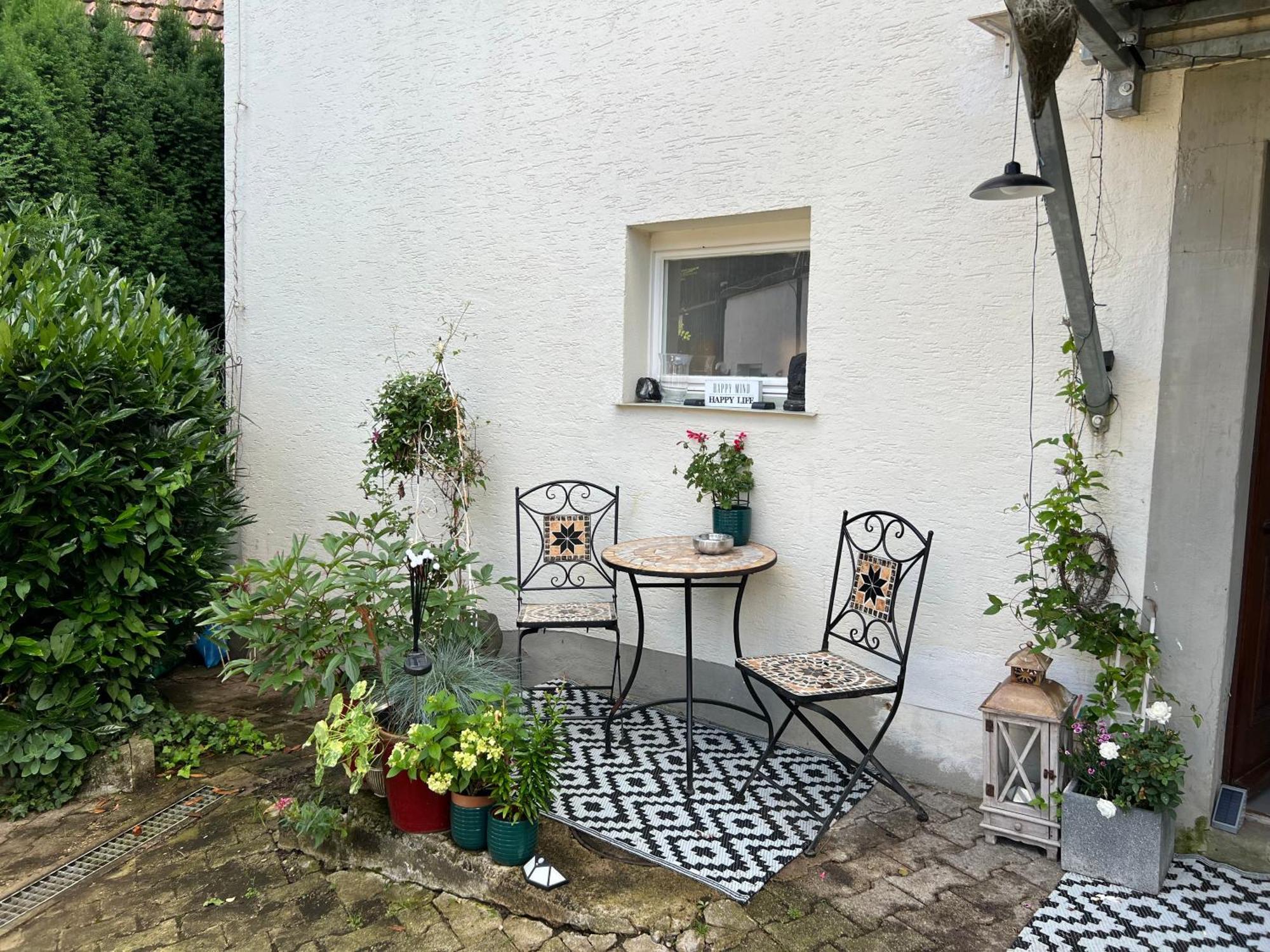 Ferieninrosengarten 1 Zi Appartement 190 Cm Deckenhoehe Oder Grosse 4 Zi Dg Whg Eksteriør bilde
